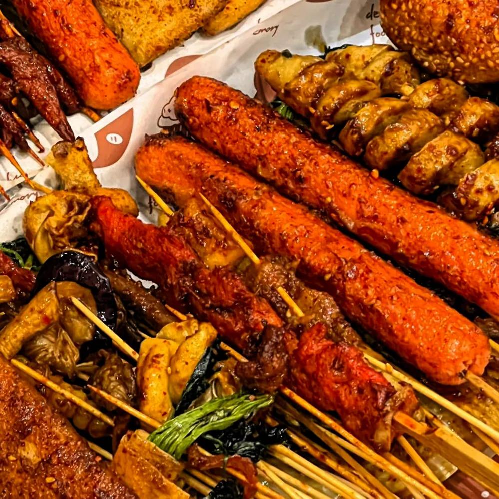 低成本小吃摊项目_摆摊创业_小吃手推车款式图片