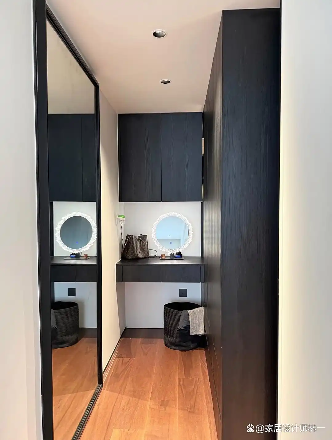 现代简约自装家_一居室小公寓装修效果图_黑白极简装修案例