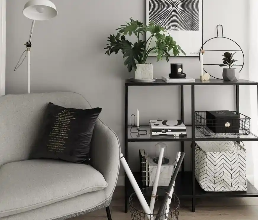 一居室混搭风设计_独居空间优化改造_一居室小公寓装修效果图