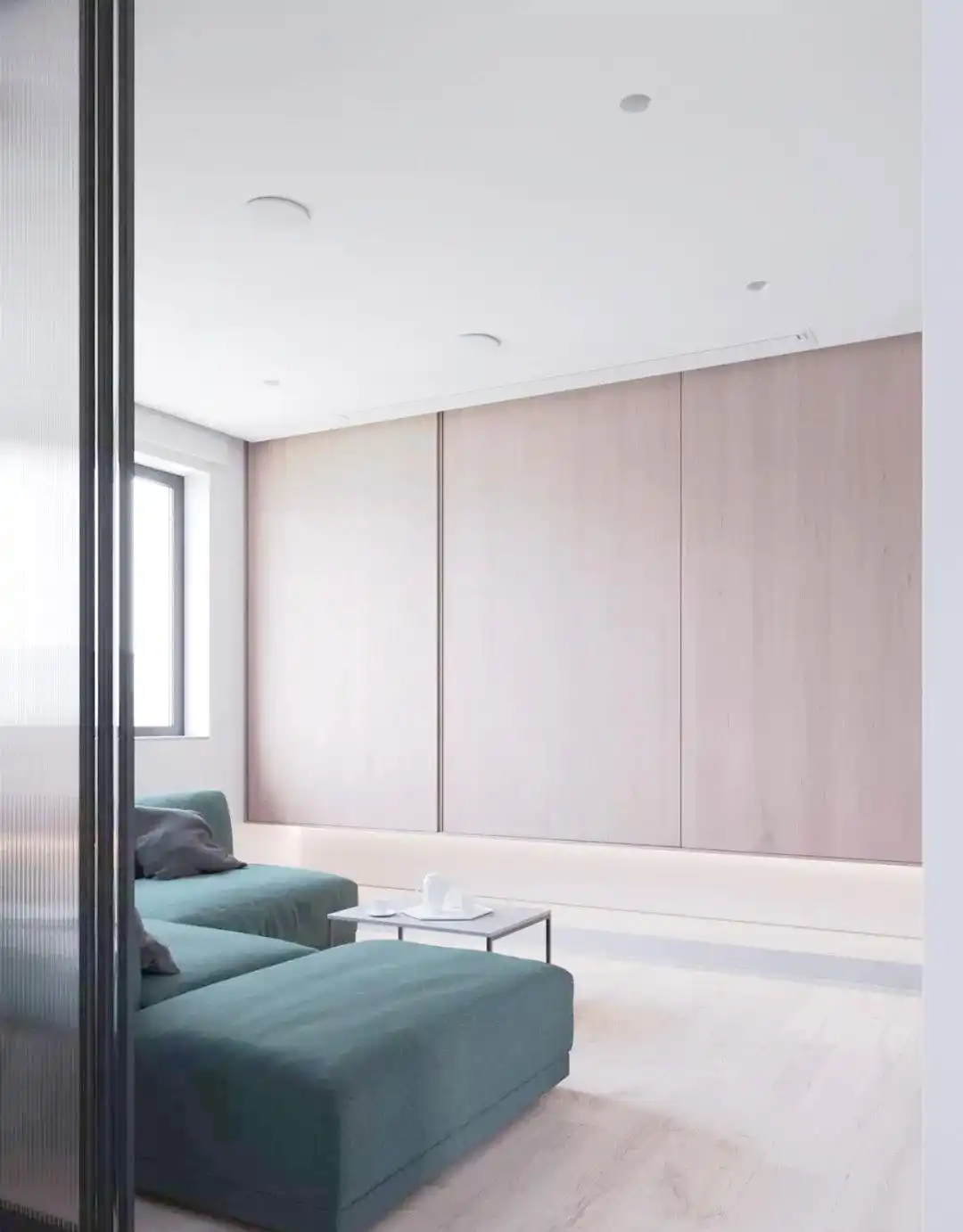 50平米小户型单身公寓设计_简约风格小户型空间布局_一居室小公寓装修效果图