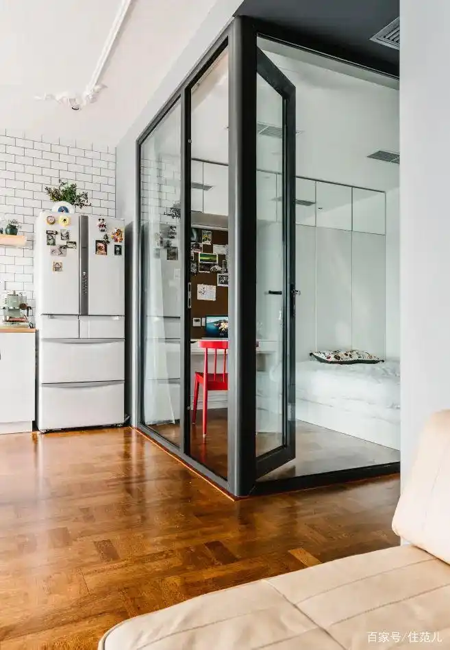 全屋开放式厨房餐厅设计_精品小户型欧式装修_82平米小户型改造