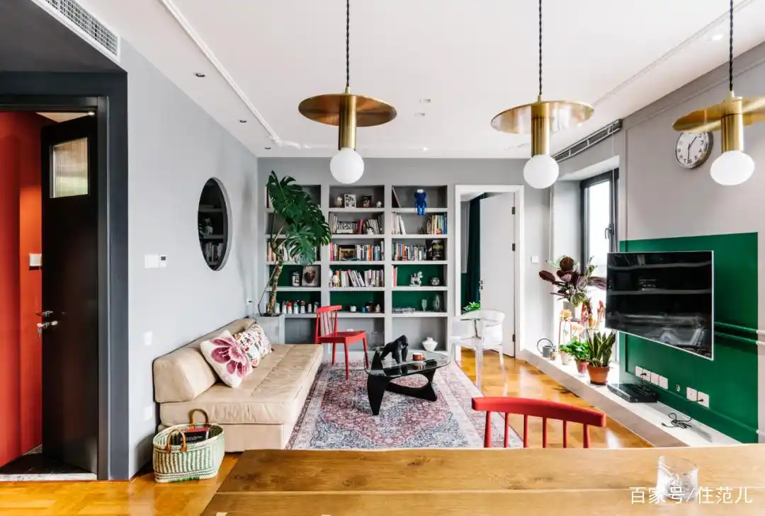 精品小户型欧式装修_全屋开放式厨房餐厅设计_82平米小户型改造