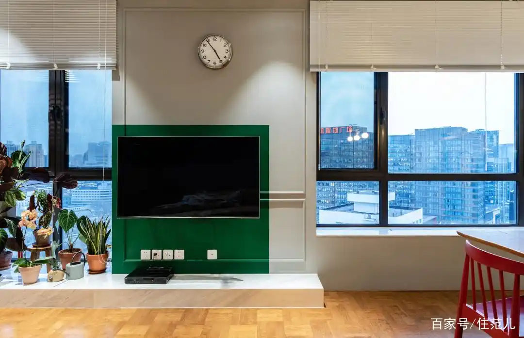 82平米小户型改造_精品小户型欧式装修_全屋开放式厨房餐厅设计