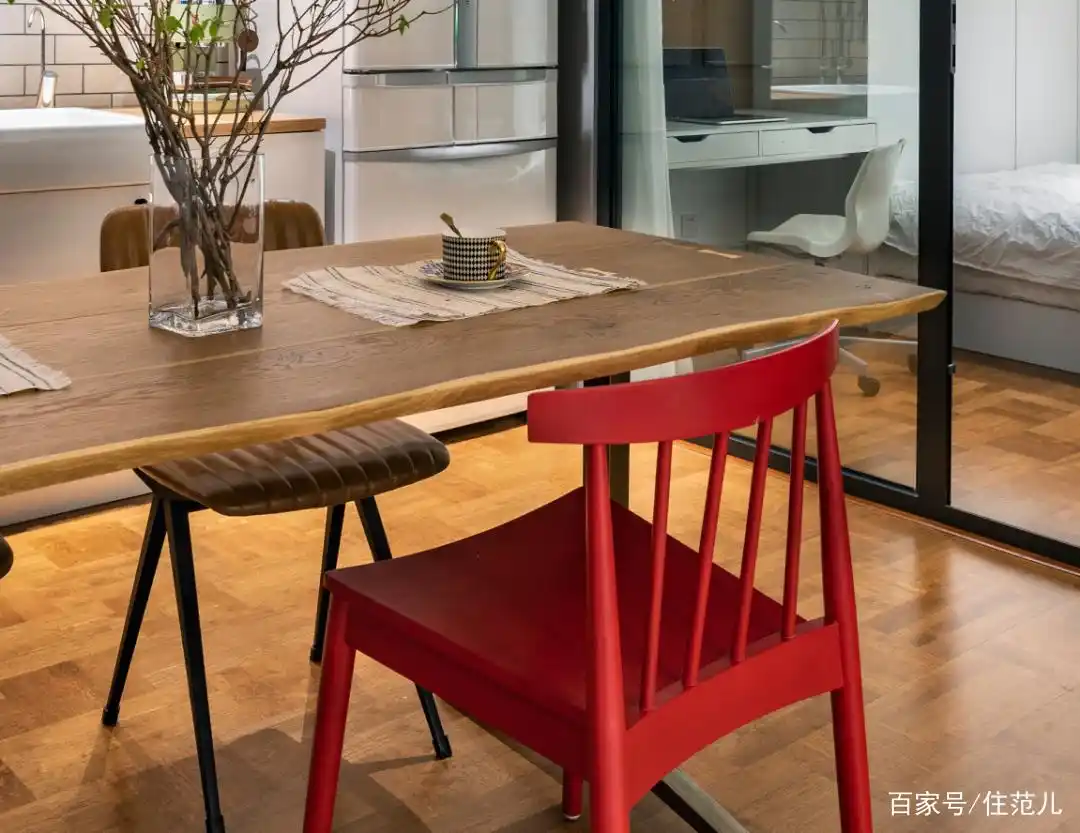 82平米小户型改造_精品小户型欧式装修_全屋开放式厨房餐厅设计