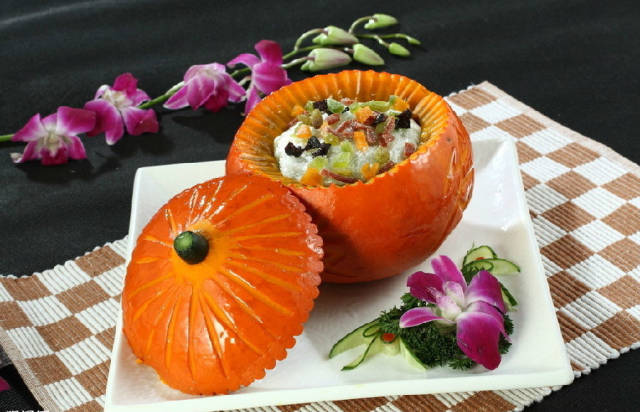 潮汕美食 南瓜芋泥做法 潮州老妈宫粽球制作_小吃大全做法