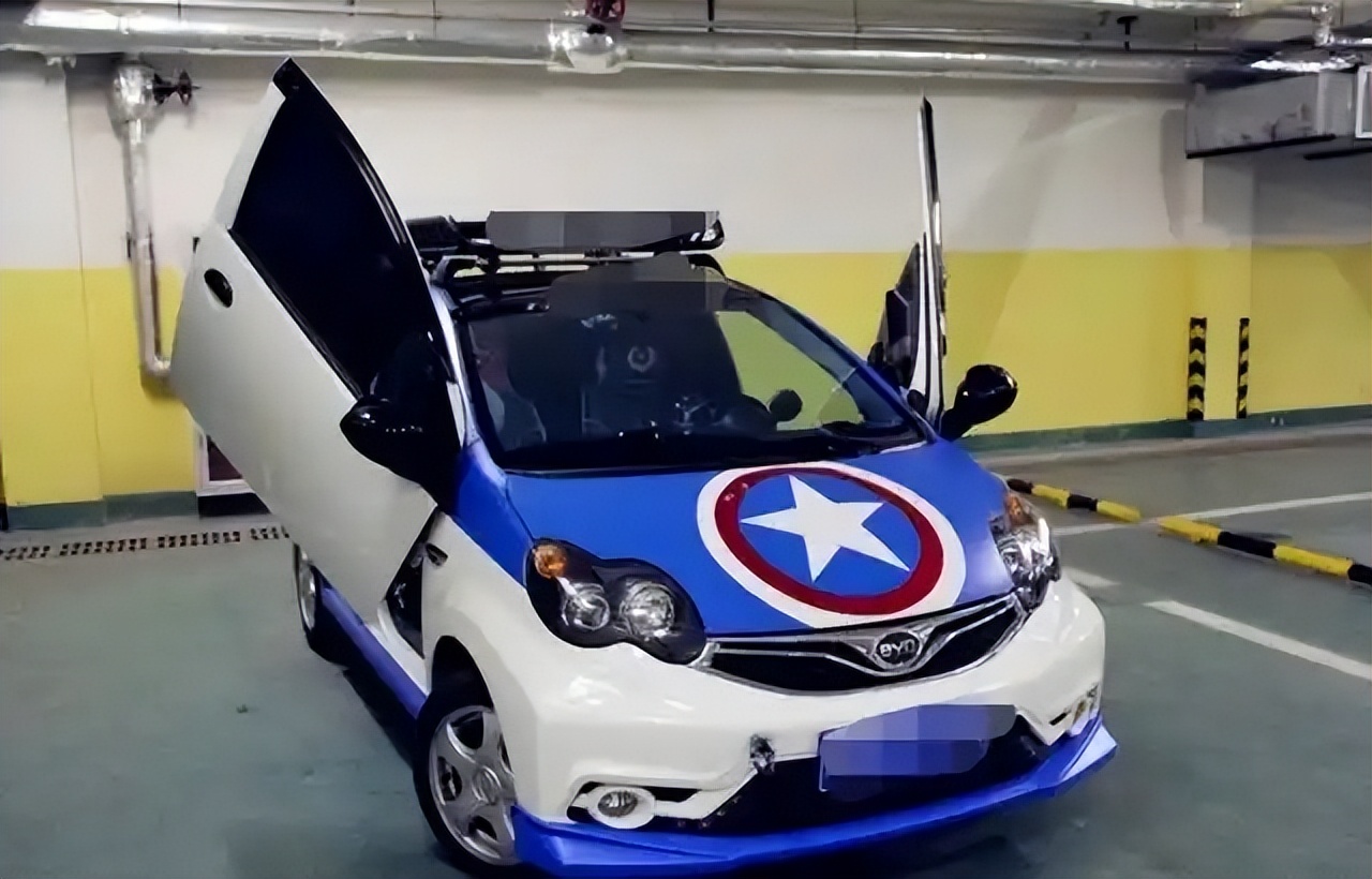 年轻人汽车个性化改造_比亚迪f0加尾翼好审车吗_预算有限汽车改装案例