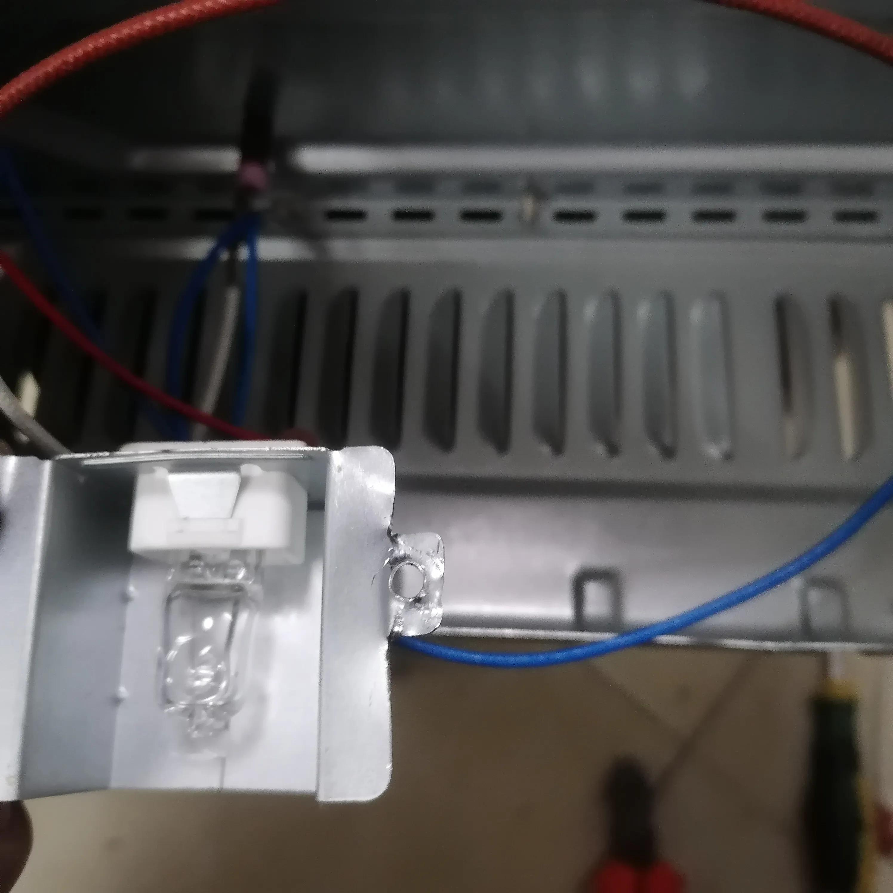 电烤箱坏了怎么修,详细拆解告诉你,看完你也会(图17) 美的电烤箱维修拆解_电烤箱修理_电烤箱定时器接线柱断维修教程