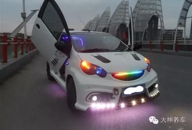 比亚迪f0加尾翼好审车吗_蛋蛋汽车改装案例_比亚迪F0改装