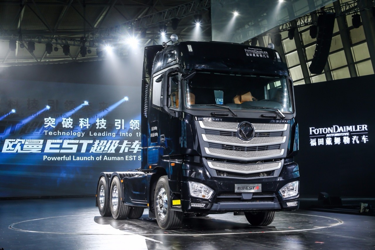 欧曼EST超级卡车_欧曼est发动机_科技时尚碰撞