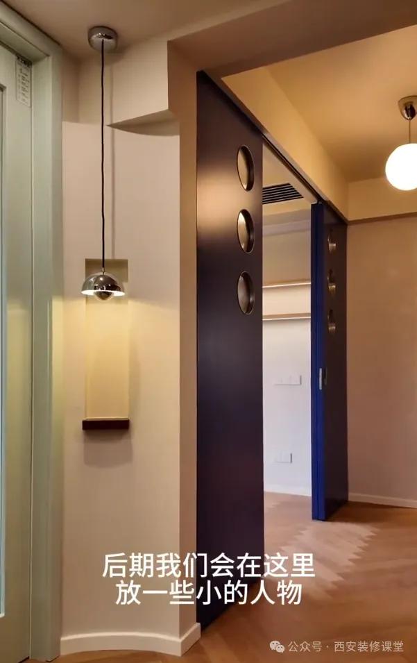 转角墙体设计_墙面装饰留白_墙面夹角小平台