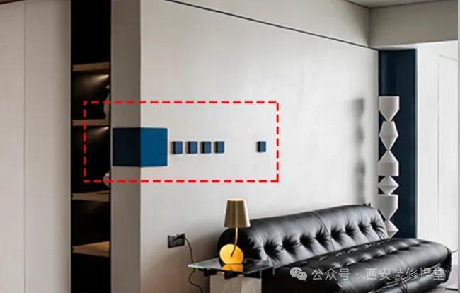 转角墙体设计_墙面夹角小平台_墙面装饰留白