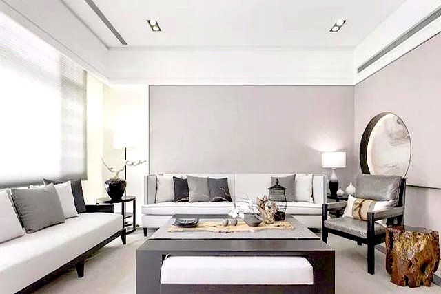 90后装修留白省钱技巧_墙面装饰留白_新中式客厅留白设计