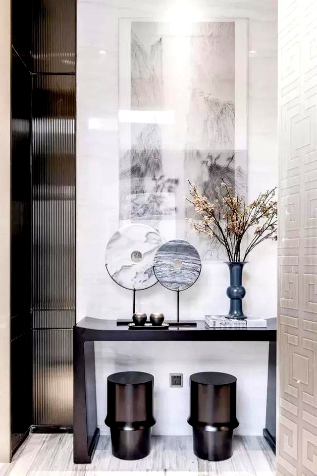 90后装修留白省钱技巧_新中式客厅留白设计_墙面装饰留白