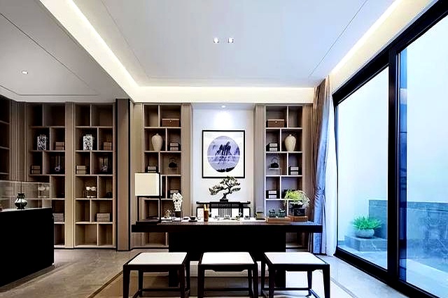 90后装修留白省钱技巧_墙面装饰留白_新中式客厅留白设计