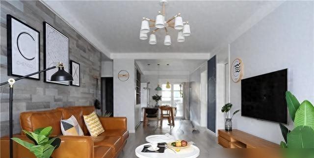 墙面装饰留白_2米6层高不吊顶石膏线装修_2米58净高如何改善压抑感