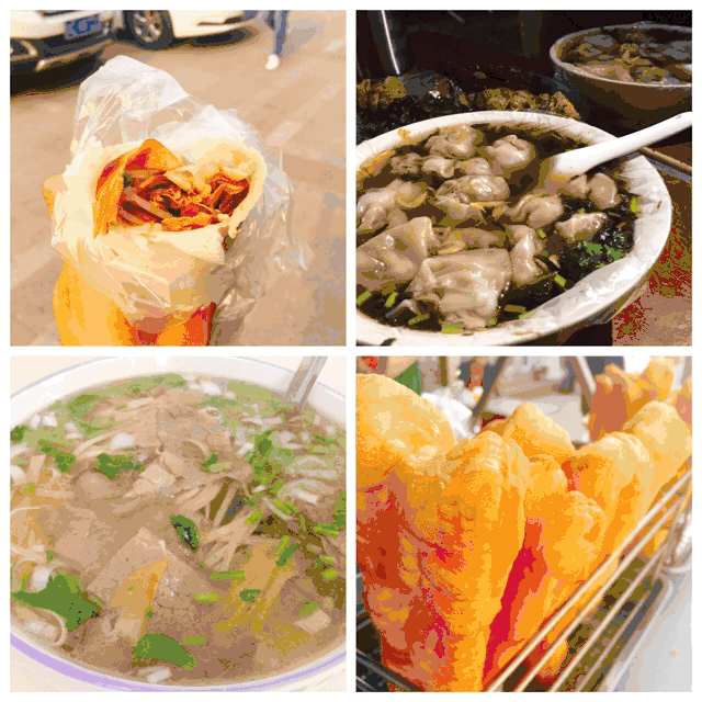 山东早餐地图_济南甜沫油旋草包包子_聊城小吃 鸡蛋荷包