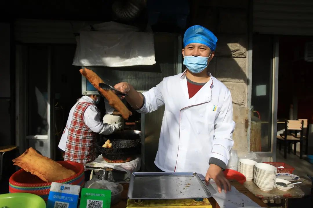 【我家门前有条河】口水要止不住了!怎么“荷包”都这么好吃啊!(图7) 聊城小吃 鸡蛋荷包_聊城鸡蛋荷包_鸡蛋荷包豆沫早餐