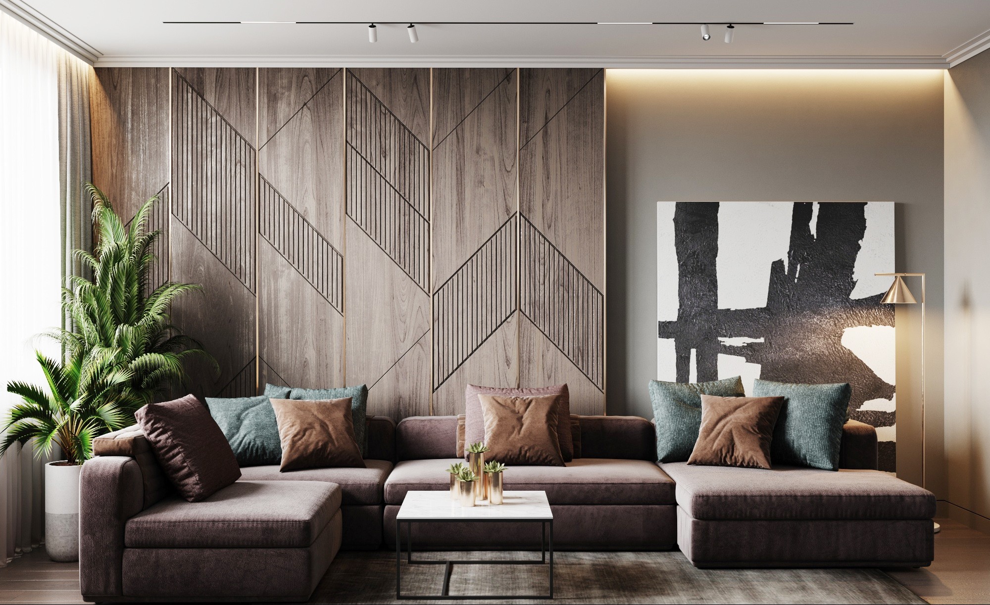 生态木墙面效果图_背景墙材质选择_背景墙替代方案