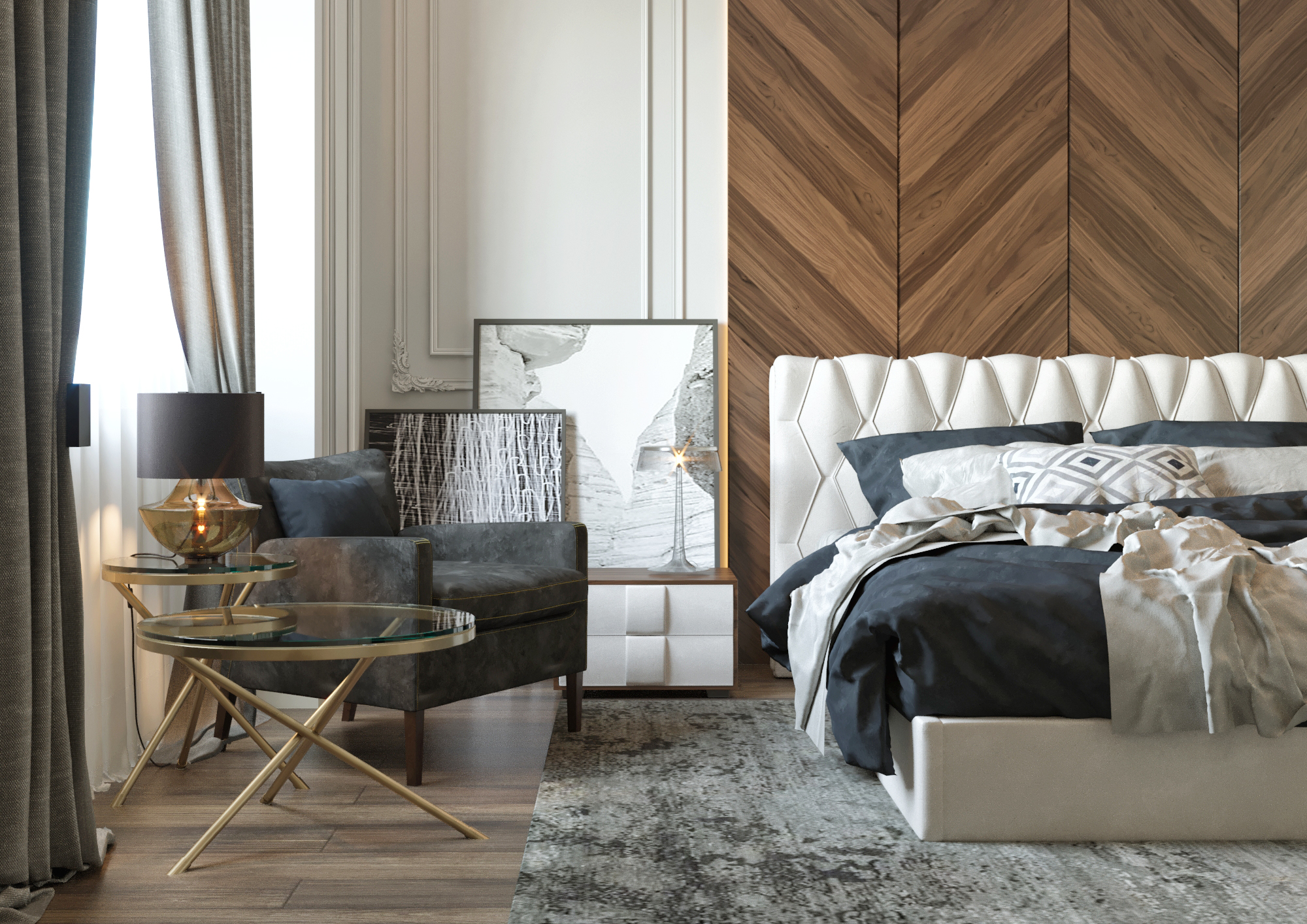 背景墙替代方案_背景墙材质选择_生态木墙面效果图