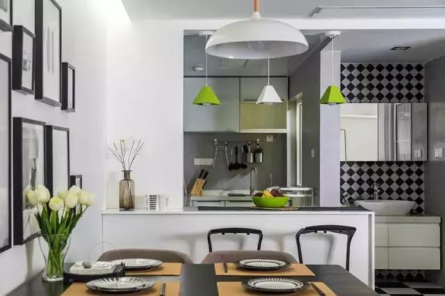 简约北欧小户型设计_生态木墙面效果图_北欧风格装修