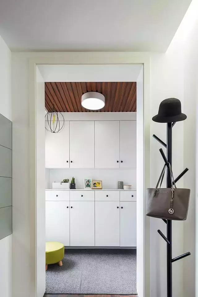 生态木墙面效果图_北欧风格装修_简约北欧小户型设计