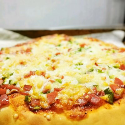 不用复杂馅料的简易火腿培根披萨(图14) 自制披萨食谱_披萨的做法大全图解相关推荐_简单快手披萨做法