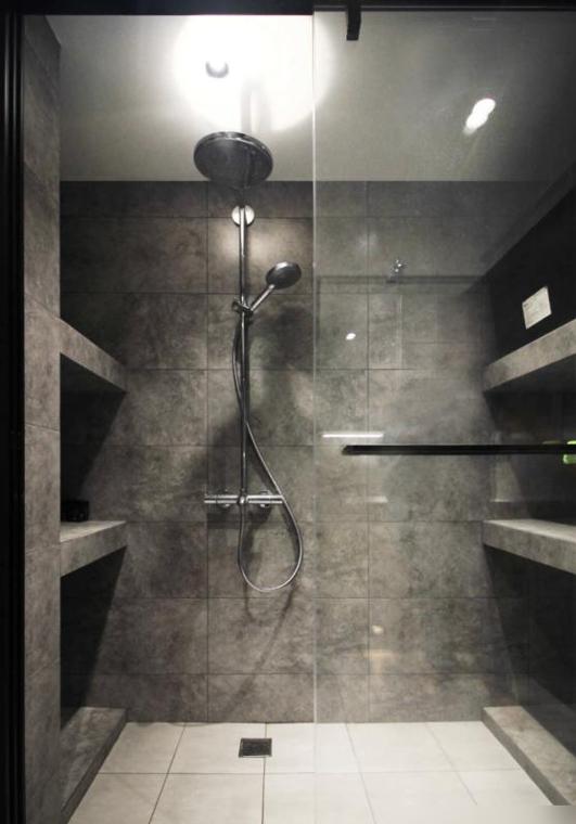 72㎡小窝改造_玄关吧台设计_装修效果图大全2025图片电视墙