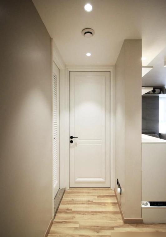 玄关吧台设计_72㎡小窝改造_装修效果图大全2025图片电视墙