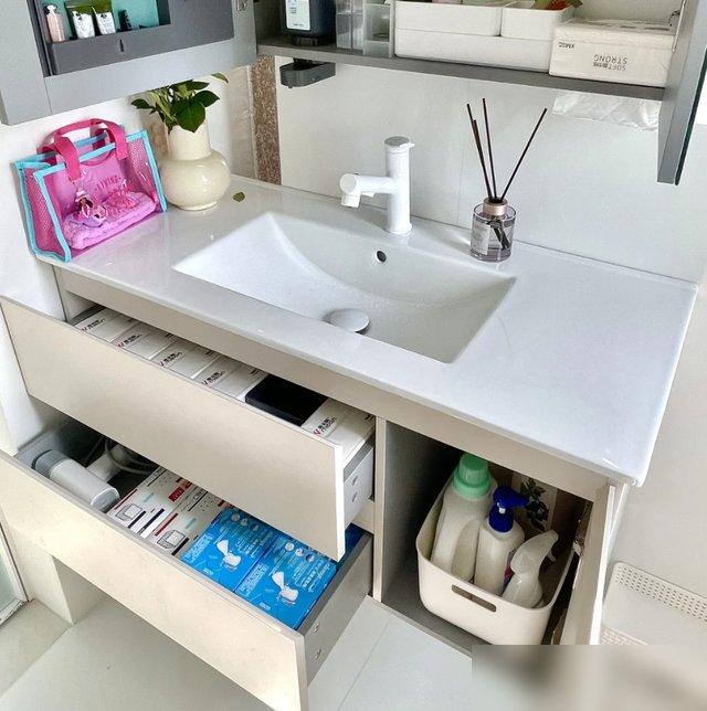 卫生间双卫改造_悬空卫浴清洁神器_装修浴室效果图