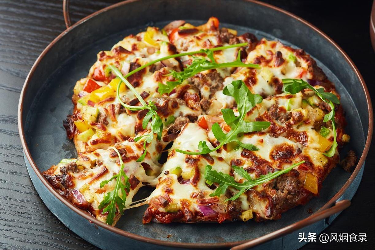 美式披萨饼底特点_意式披萨历史起源_必胜客四合一披萨薄脆