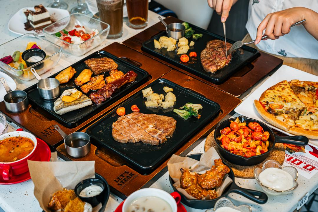 必胜客自助餐158元 值不值_必胜客自助餐美食推荐_必胜客四合一披萨薄脆