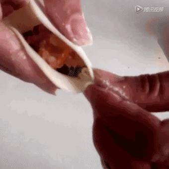 创意饺子造型_金元宝蒸饺_饺子包法