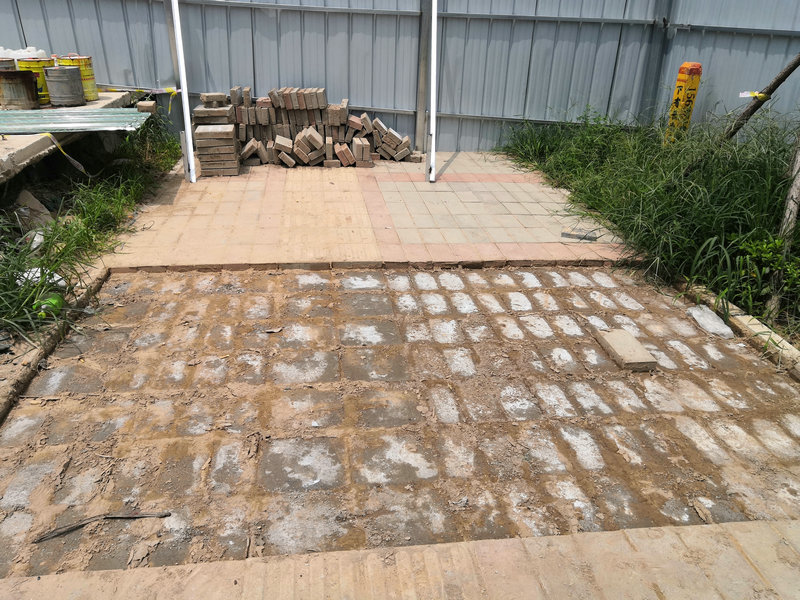 透水砖铺装监理细则_郑州市南宏路透水砖工程实例_捷恩透水砖郑州市二七区铺装案例
