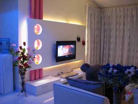 客厅装修之：34款超豪华大气电视背景墙