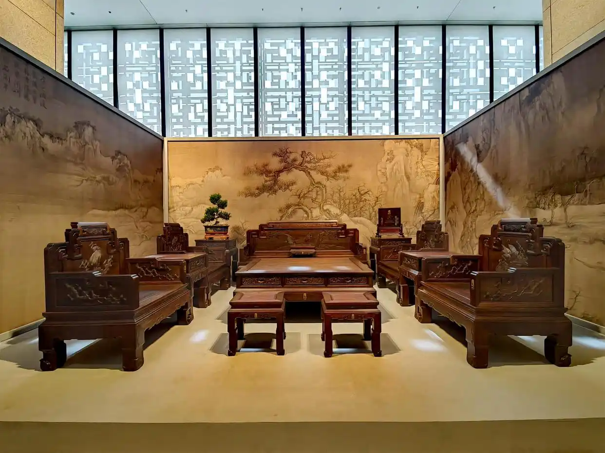 中国工艺美术馆陈玉树展览_陈玉树古典家具艺术展_中国传统家具工艺