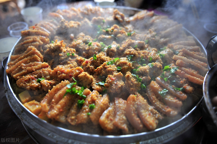 正宗粉蒸肉制作步骤_赣菜粉蒸肉做法_粉蒸肉家常做法最简单