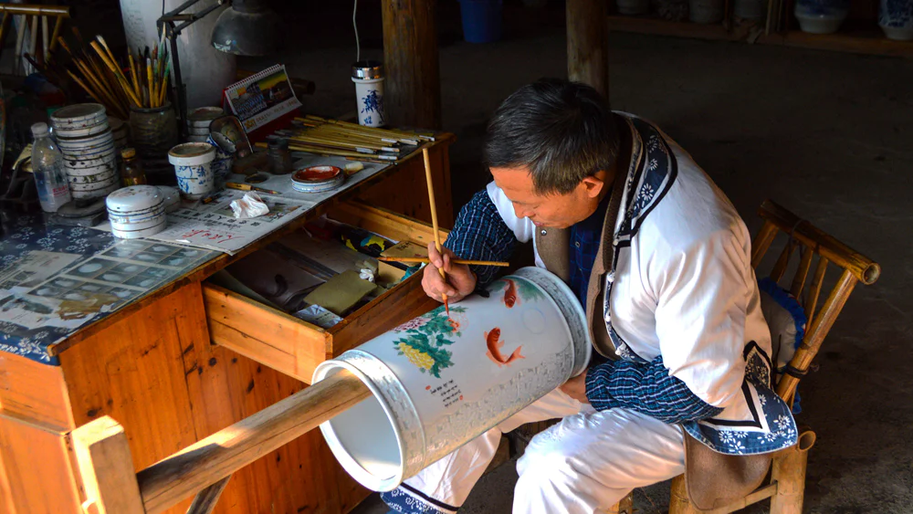 景德镇陶瓷博物馆御窑博物馆_景德镇瓷器历史_景德镇毛仔小吃