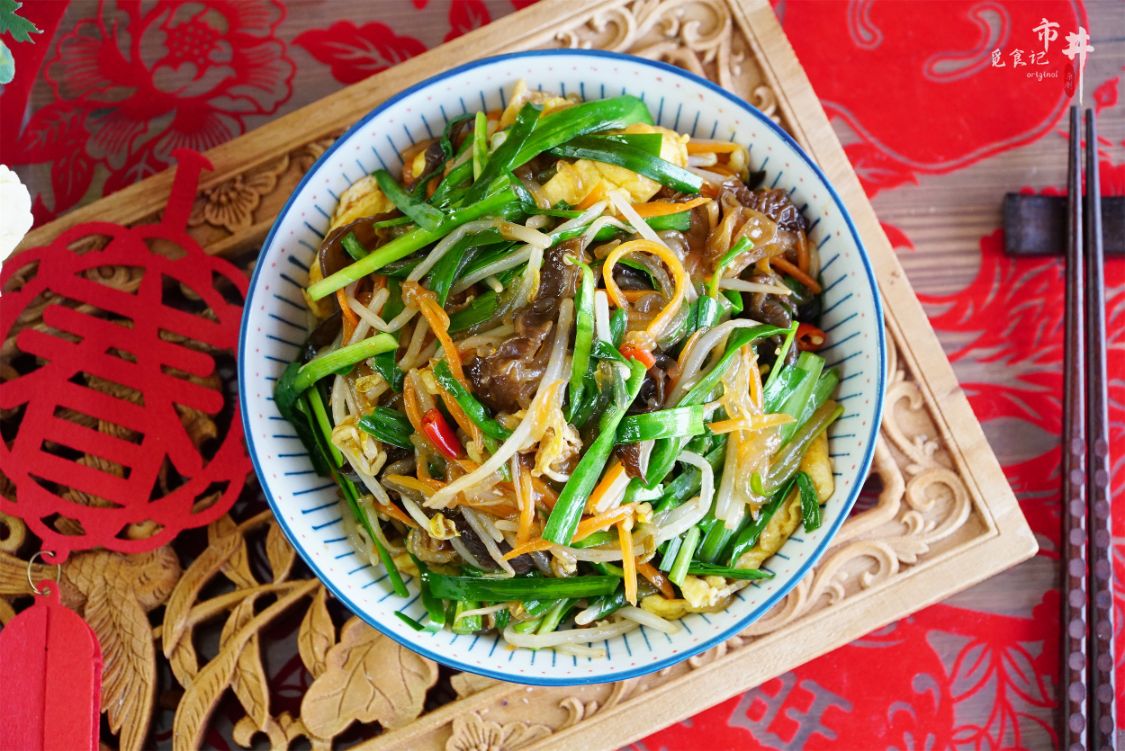 立春咬春炒合菜做法_春饼 菜_立春传统食物合菜制作方法