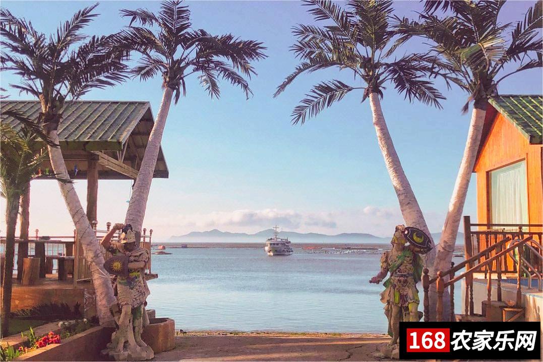 辽宁省大连市长海县哈仙岛渔家酒店_大连金沙滩烧烤_大连哈仙岛仙客来渔家