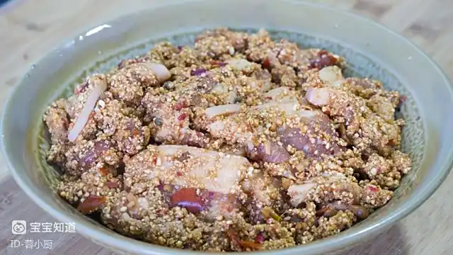 粉蒸肉 家常做法 五花肉红薯粉蒸肉_蒸出来的美味