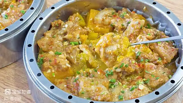 粉蒸肉 家常做法 五花肉红薯粉蒸肉_蒸出来的美味