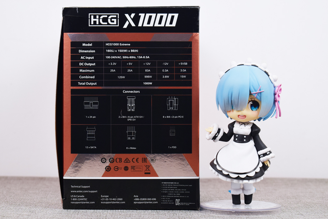 安钛克HCG X1000电源开箱拆解_安钛克电源怎么保修_海韵FX结构中高端电源评测