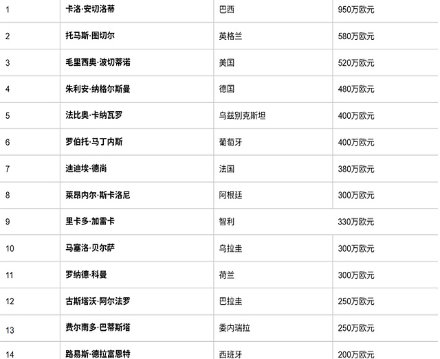 国家队教练薪水_驾校教练收入_世界杯冠军主帅薪资差异