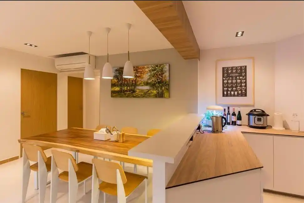 小户型客餐厅布局优化_小户型客厅装饰效果图_客餐厅开放式布局设计