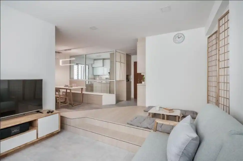 小户型客餐厅布局优化_客餐厅开放式布局设计_小户型客厅装饰效果图