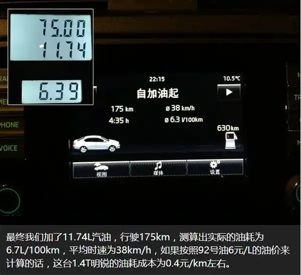 斯柯达明锐工信部油耗_明锐1.4T真实油耗_明锐用车成本