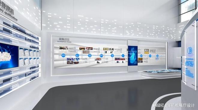深圳信可威展厅设计_餐饮店面装饰设计图片_成都企业展厅设计公司