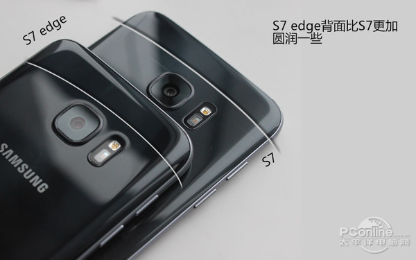 S7 edge对比S7