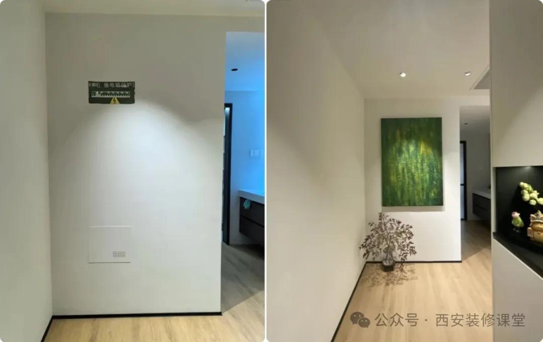 被这些遮丑小巧思惊艳到了!轻轻松松搞定家里丑角落(图15) 挂画遮丑技巧_古典边框装饰_洞洞板遮丑神器