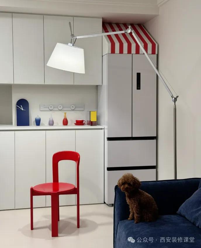 被这些遮丑小巧思惊艳到了!轻轻松松搞定家里丑角落(图22) 挂画遮丑技巧_古典边框装饰_洞洞板遮丑神器